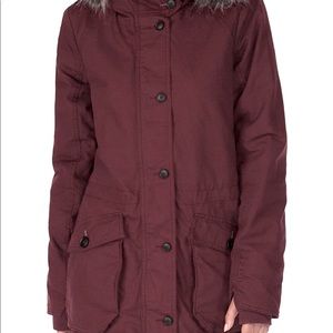 Bench Wolfish II Parka, Burgundy
